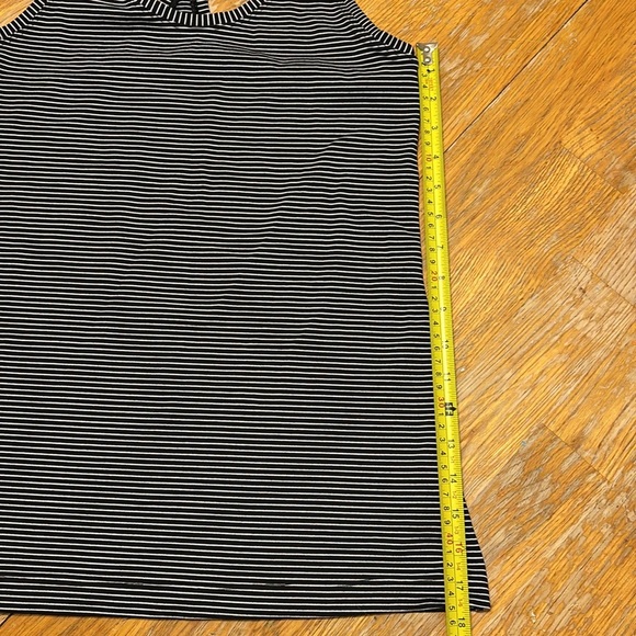 Lululemon Cool Racerback Hype Stripe Black White - Picture 9 of 10